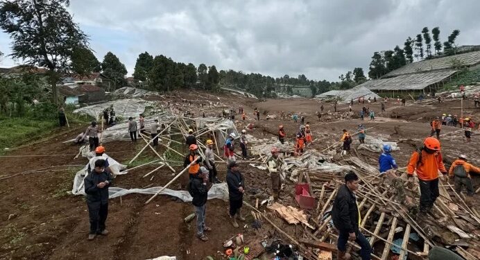 Pakar Geologi ITB Sebut Bendungan Alami Picu Longsor di Bandung Barat