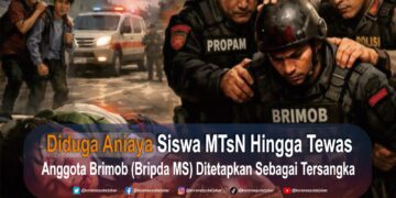 Polres Tual Tetapkan Anggota Brimob (Bripda MS) Sebagai Tersangka Atas Kematian Siswa MTsN
