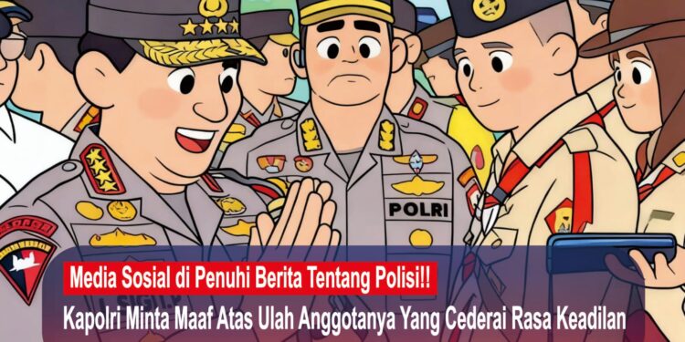Kapolri Minta Maaf atas Ulah Anggotanya yang Cederai Rasa Keadilan
