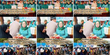 Desa Sentul Bagikan Ribuan Paket Sembako dan Paket Takjil