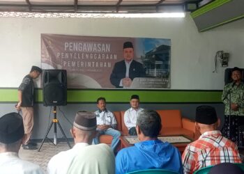 H. Asep Syamsudin S.Ag. Gelar Sosialisai Pengawasan Penyelengaran Pemerintahan Tahun Angggaran 2026