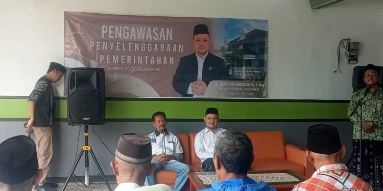 H. Asep Syamsudin S.Ag. Gelar Sosialisai Pengawasan Penyelengaran Pemerintahan Tahun Angggaran 2026