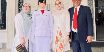 Dari Sosok Pendiam Menjadi Inspirasi, Syifa Syauqi Aurela Jalankan Tugas sebagai Paskibraka Kabupaten Garut