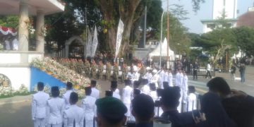Bupati Garut Pimpin Upacara HUT ke-81 Kemerdekaan RI, Ajak Masyarakat Wujudkan Garut Berprestasi