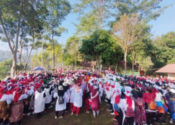 Warga RW 001 Hingga RW 023 Antusia Meriahkan Peringatan Kemerdekaan di Wisata Fajar Alam