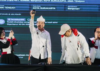 Jokowi Pamer KTA PSI di Bandung, Ternyata Sudah Jadi Anggota Sejak Oktober 2025