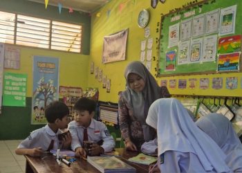 KBM Tetap Tatap Muka di Cimahi Jalan Terus di Tengah Abu Vulkanik
