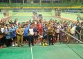 Wali Kota Bandung Meresmikan Turnamen Riung Priangan Cup 2026 yang digelar di GOR KONI