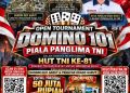 Piala Panglima TNI di Garut: Domino Naik Kelas, Puluhan Juta Diperebutkan