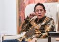 Menteri Keuangan, Purbaya Yudhi Sadewa saat diwawancarai di Jakarta (10/9/2026).