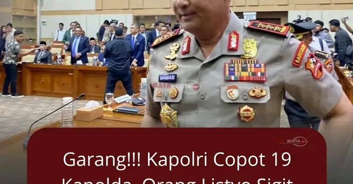 Mutasi Besar-besaran Polri! 19 Kapolda Berganti, Kursi Kapolda Metro Jaya hingga Kabareskrim Ikut Berubah