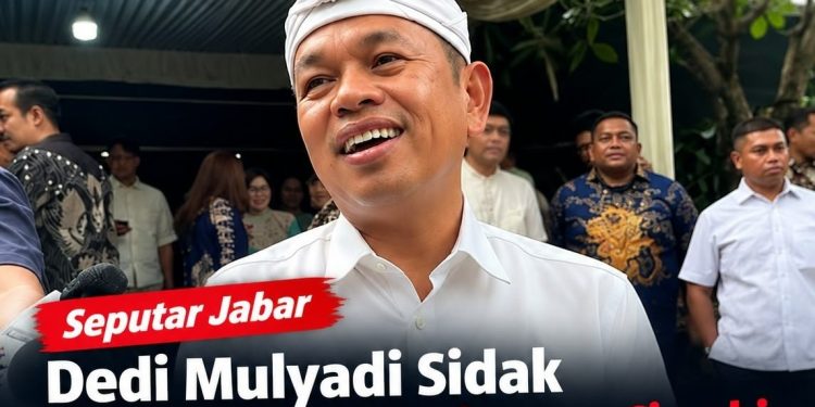 Dedi Mulyadi Sidak Underpass Cimahi, Soroti Potongan Upah dan Asuransi Pekerja